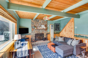 1 Mi to Snow Summit Big Bear Lake Cabin!
